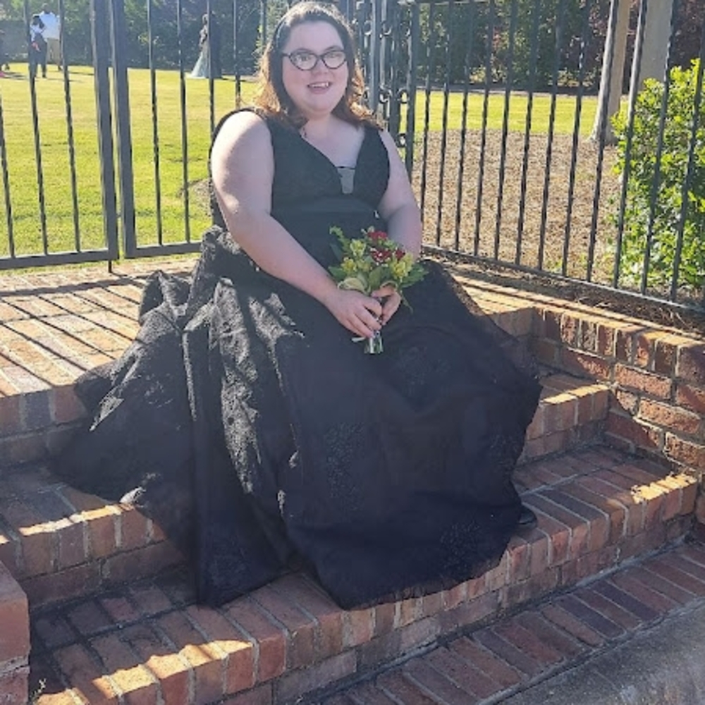 Elegant Black Evening Gown